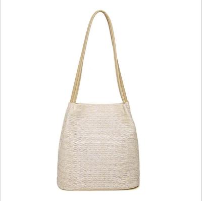 China 2021 Fashion Shoulder Bag Summer Beach Bag Tote Straw Bags For Women for sale