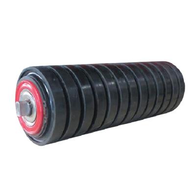 China Conveyor System Mining Use Rubber Conveyor Waiting Roller for sale