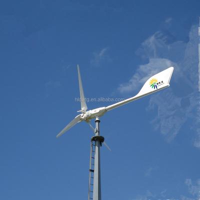 China variable pitch wind generator price 3kw with 3.5kw grid tie inverter 3kw for sale