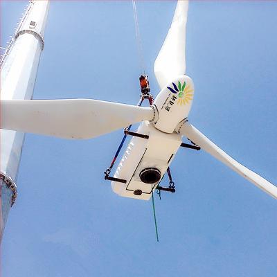 China HENRYD 50kw Pitch 50kw 100kw Driven Wind Turbine for sale