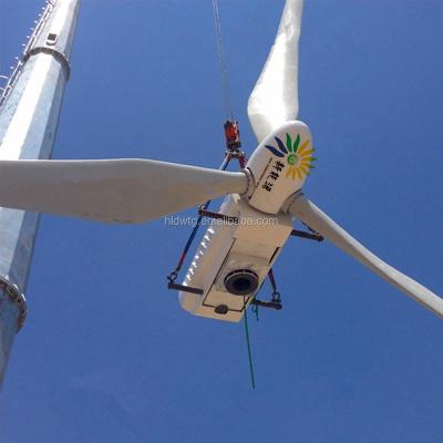 China Pitch Driven Wind Turbine 30kw With SIEMENS PLC Control 30kw for sale