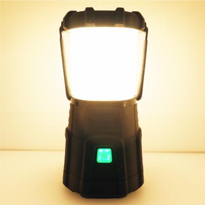 China ABS Rechargeable Battery Li-ion Pack Rubber Grip Weatherproof Runtime Extreme Bright Portable Phone Charger LED Lantern for sale