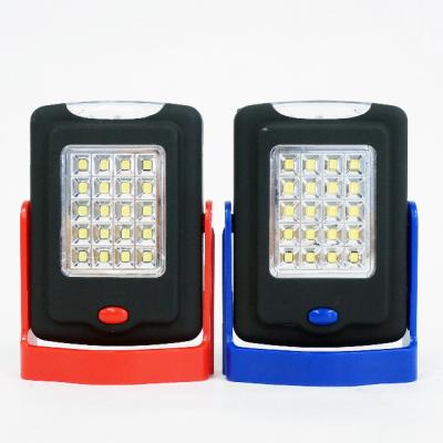 China Low Angle Promotion Box Size 3xAAA Accumulator Alkaline Magnetic Base Less Than 1USD 100 Lumens Adjustable Led Torch Work Light SWL-20+3 Led Torch Work Light for sale