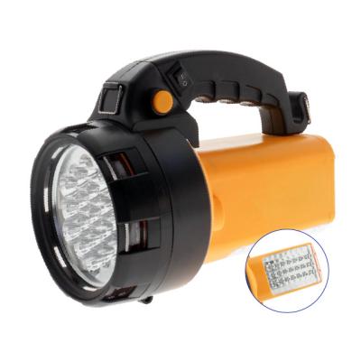 China Portable ABS Rechargeable Emergency Led Spotlight for sale