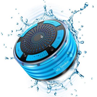 China Phone Function Latest gadgets LED IPX7 waterproof bluetooth speaker for shower with CE,ROHS,FCC,IPX7,BQB,BSCI,ISO9001 certification for sale