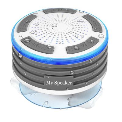 China Phone function amazon best seller LED 5W bluetooth speaker IP67 waterproof with FM radio for sale