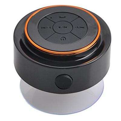 China 2019 mini mini bluetooth handfree suction waterproof wireless shower speaker for sale