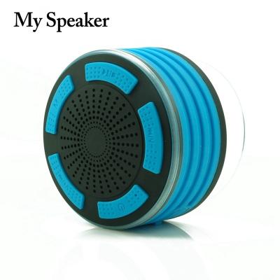 China Waterproof Mini Controllable LED Blast Light Speaker bluetooth IPX7 Speaker for sale