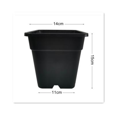 China Square plastic modern 1 gallon pots wholesale for sale