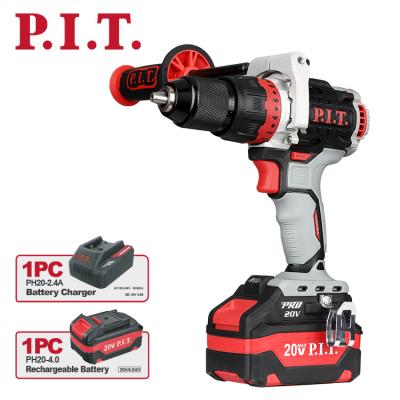 China P.I.T.DC 20V Cordless Impact Drill With Lithium Ion Battery Pack Mini DIY 13mm Chuck Capacity For Drilling Screwdriving Power Drill 13mm for sale