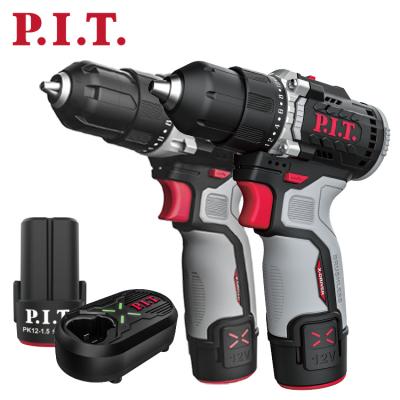 China DIY mini performance lithium battery rechargeable drill with LED light 12V cordless electric drill PBM12K-10b/1 for sale