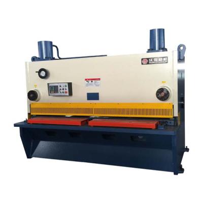 China Guillotine Type NC Control Sheet Metal Machinery Repair Shops QC11Y-6x3200 Hydraulic Shearing Machine for sale