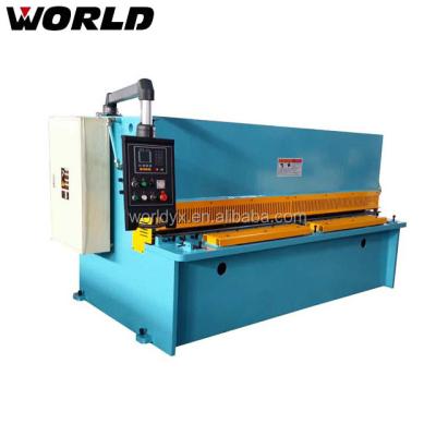 China Sheet Metal Shearing QC12Y -10*2500 Hydraulic Shearing Machine Price List for sale