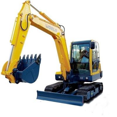 China Construction worksÂ   W265 small 6 ton crawler hydraulic mini excavator for sale for sale