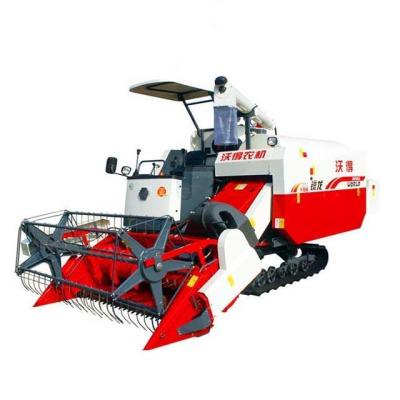 China 4LZ-4.0E WORLD 88HP Chinese Brand Rice/Millet/Wheat Mini Rice Combine Harvester Price for sale