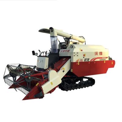 China WORLD brand rice/millet/wheat/barley 88HP mini paddy rice combine harvester price for sale