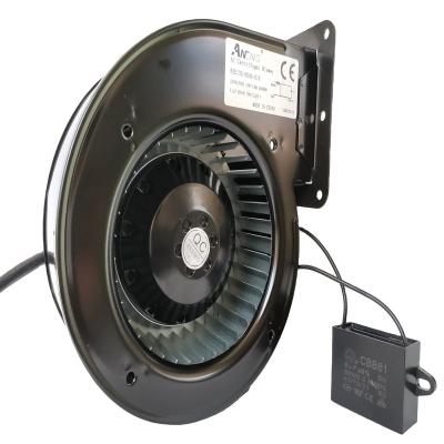 China Fresh Air Ventilation 110V 220V 380v FLJ130 133*45 Single Inlet Blower Forward Curved AC Rotor Motor AC Rotor Balloon Blowing for sale