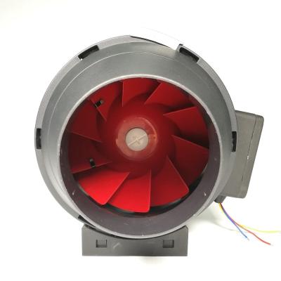 China Stores 6 Inch Ventilation Tube Fan Axial Fan DC Free Standing Plastic Building Material DC Cooling 12v 24v For Blowing Ce ROHS for sale