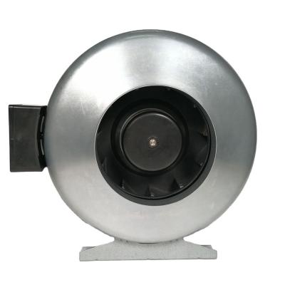 China Online Hotels Pipe Exhaust Fan DC 24v 48v 160mm Duct Fan for sale