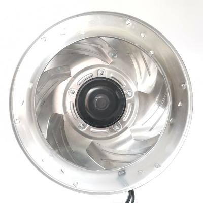 China Industrial Ventilation EC Centrifugal Fans Machine Aneng 310*70 110v 230v Motorized Impeller With UL For High Pressure Fan Wall EC Radial Fan With Bracket for sale