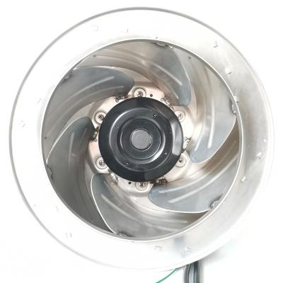 China EC Fan EC 220V Suction 355mm AC Machine Rotor Brushless EC Motor External Plug Fan EC Fan for sale