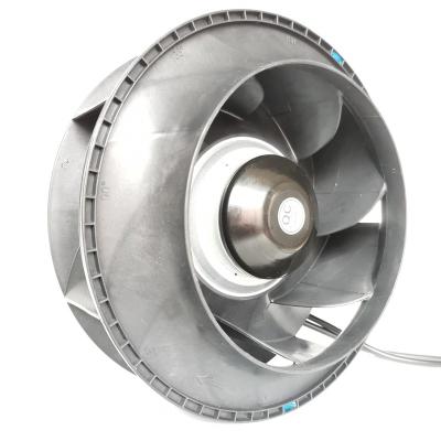 China Machine Exhausting 110v 220v EC Radial Centrifugal Fan Motorized New Impeller 225mm Optimized Wheel Rotor Motor Brushless External Fan for sale