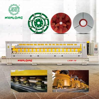 China Stone Type Line Granite Polish Resin Machine For Sale 20 Heads Stone Polishing Machine for sale