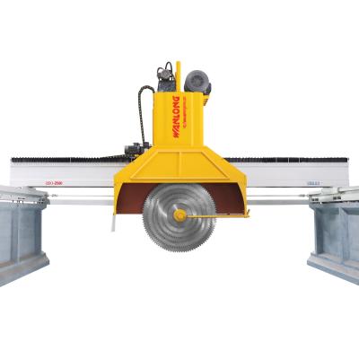 China High Efficiency Multi-bladed Bridge Block Cutting Cutter for Marble and Granite Stone--Wanlong Stone Machinery for sale