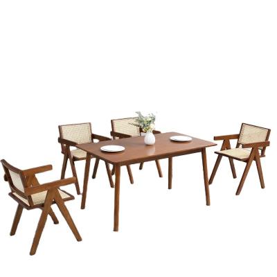 China Household Dining Room Solid Nordic Furniture Solid Wood Dining Table (Other) Goes On Sale for sale