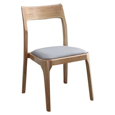 China Adjustable (Other) Hot-selling Contemporary Style Home Restaurant Banquet Furniture Solid Wood Dining Chairs With Soft Cushion for sale