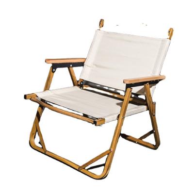 China Durable Stable High Quality Outdoor Furniture Folding Armrest Metal And Fabric Camping Chair for sale