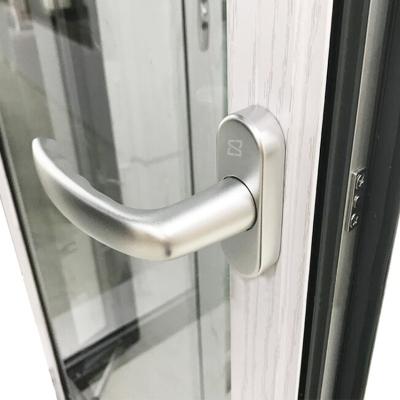 China Modern Wholesale Black Fluorocarbon Coating Accessories Aluminum Door And Window Handles For Home for sale