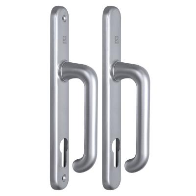 China Door Handles High Quality Modern Aluminum/Zinc And Silver Window Handles Lever Handle Lock for sale