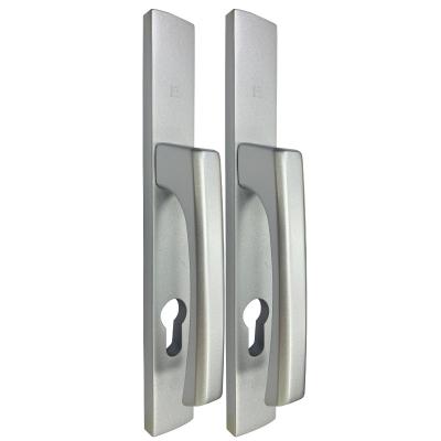 Cina Morden door handles hotel villa door modern home door lock aluminum handle window handle silver in vendita