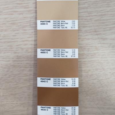 Cina Inchiostro di Chrome dell'inchiostro dell'oro di effetto dello specchio di stampa dello schermo di Pantone 4655C per plastica di vetro in vendita