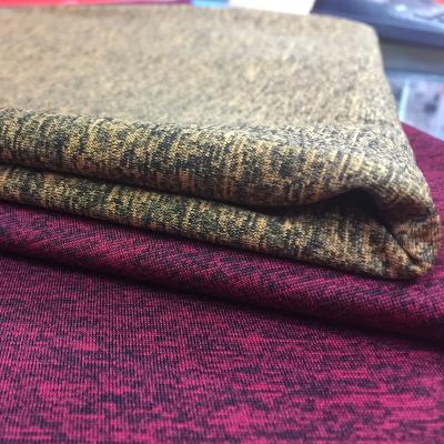 China Wrinkle Resistant Plain Fancy Yarn Jersey Fabric In Knitted For T Shirt for sale