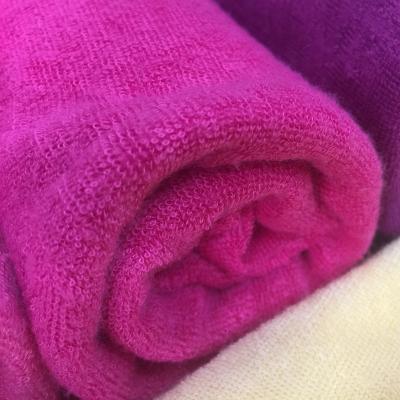 China Wrinkle Resistant 100% Polyester Knitted Fabric Cheap Terry Fabric For Hoodie for sale