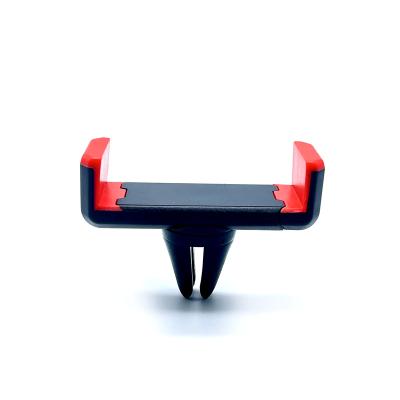 China Hot Sale Adjustable Red Bracket Amazon Car Air Vent Universal Mini Mount Portable ABS For All Sizes iPhone Car Phone Holder for sale