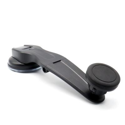 China Hot-selling Adjustable Car Mobile Phone Dashboard Strong Suction Cup Silicone Magnetic Universal Mounting Bracket for sale