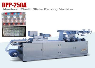 China Full Automatic Blister Forming Flat Type Aluminum Plastic Blister Packing Machine for sale