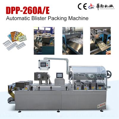 China DPP-260AE automatische flache Alu - Alu-Blasen-Verpackungsmaschine zu verkaufen