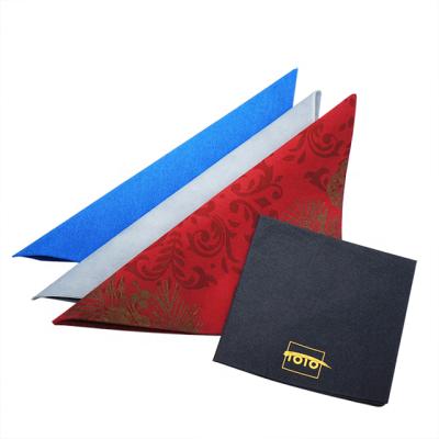 China Premium Quality Paper Tissue Europe Paper Napkin Dustless Restaurant Paper Towel for sale