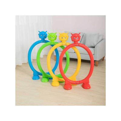 China Wholesales Factory Manufacture Colorful Rings Round Plastic Kids Tunnel Cave Toy 93*63cm for sale