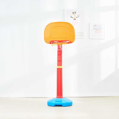 China Factory Supply Kids Children Plastic Basketball Stand Hoop For Kindergarten Use 44*53*152cm for sale