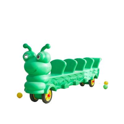 China Ride On Toy Plastic Multi Kids Baby Little Cooperation Kindergarten Train For Family House Play for sale