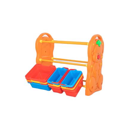 China Modern Low Price Professional Plastic Desiger Storage Baby Shelves For Toys for sale