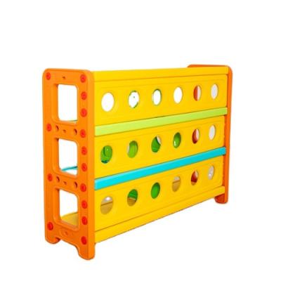 China Various Modern Promotional Goods Using Cheap Kids Plastic Toy Shelf And Shoe Shelf for sale