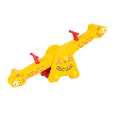 China New type indoor amusement park children outdoor plastic animal seesaw for sale