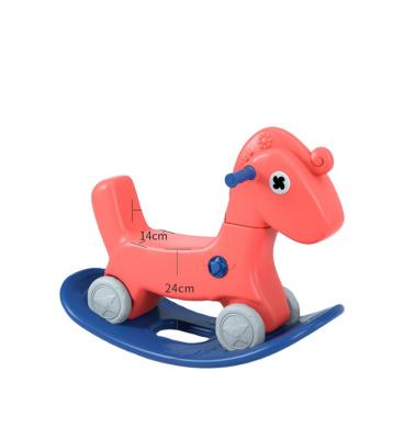 China Ride on Plastic Toy Hot Sale Kindergarten Toys Design Rocking Horse Walker for sale