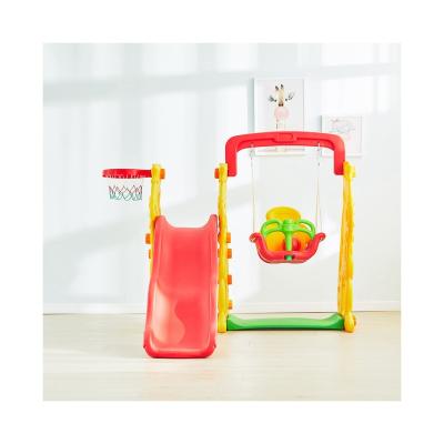 China New Type Plastic Indoor And Outdoor Playground Plastic Swing Girls Slides Children for sale